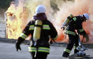 В Киевской области произошел пожар на АЗС, есть пострадавший