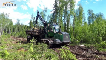 Пермские лесозаготовители протестировали новые шины Alliance для харвестеров