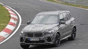 В сети оказались снимки «заряженного» кроссовера BMW X5 M 2020 (ФОТО)
