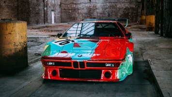 BMW M1 Art Car Энди Уорхола празднует сорок лет (ФОТО)