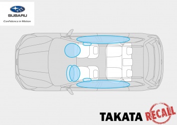 Subaru объявили в Украине об отзыве своих моделей