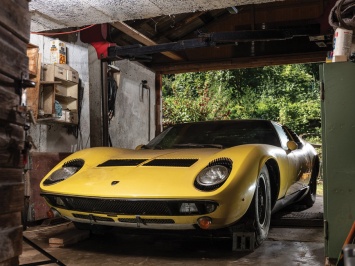 Раритетный суперкар Lamborghini 45 лет простоял нетронутым в гараже