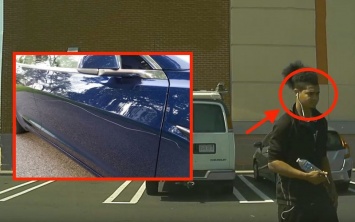 Бортовая камера, установленная на Tesla Model 3, четко зафиксировала автохулигана (ВИДЕО)