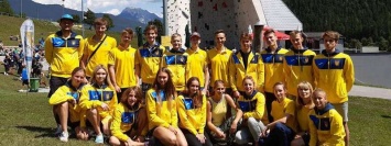 Скалолазы из Никополя выступили на молодежном Кубке Европы в Австрии
