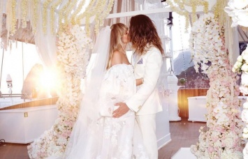 Они это сделали: Хайди Клум поделилась первым фото со свадьбы с Томом Каулитцем