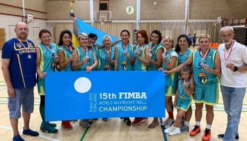 Украинские ветераны завоевали медали чемпионата мира по баскетболу