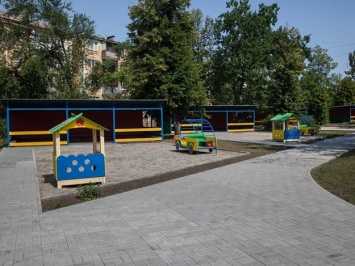 Скоро закончат: в городе завершают ремонт в двух детских садах (фото)