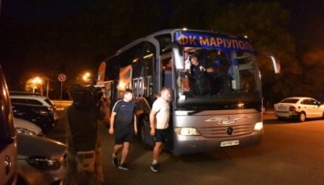 Футболисты «Мариуполя» прибыли в Одессу на матч Лиги Европы с АЗ-67