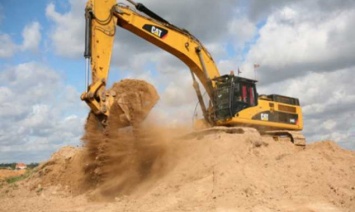 В Бородянском районе Киевщины коммунальное предприятие незаконно добыло песка на 1,6 млн гривен