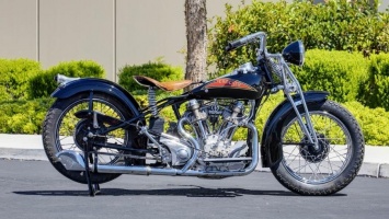 Crocker Small Tank V-Twin 1937 года продадут на аукционе