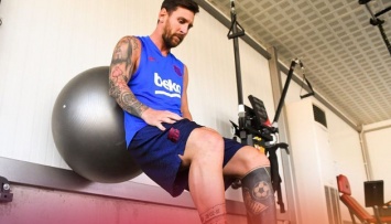 Форвард "Барселоны" Месси продолжает восстановление после травмы ноги