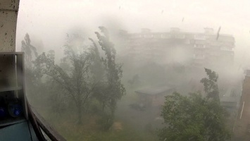 Киев и пригород опять накрыл ливень со шквальным ветром: фото и видео последствий непогоды