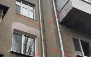 В Одессе рушится многоэтажка