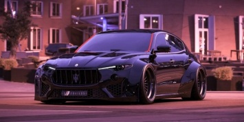 «Заниженный» Maserati Levante похож на Subaru WRX