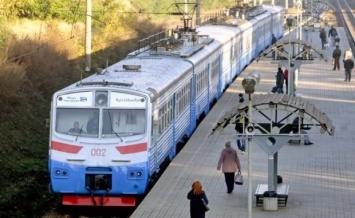 Утром в Киеве отменили шесть рейсов городской электрички