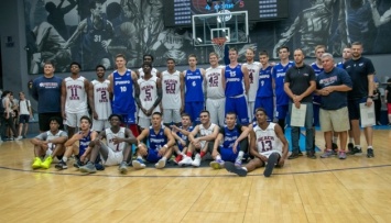 Баскетбольная команда NCAA провела мастер-класс в Днепре