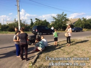 Мопедиста, который попал в аварию в Скадовске переведут в Одесский военный госпиталь