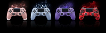 Sony представила четыре новые расцветки DualShock 4