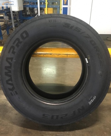 Kama Tyres начала эксплуатационные испытания ЦМК шин с RFID-метками