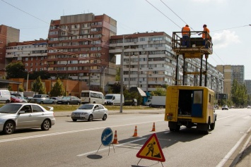 В Днепре завершается строительство троллейбусной линии на ж / м Солнечный (Фото)