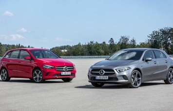 Mercedes A-Class и B-Class стали гибридами
