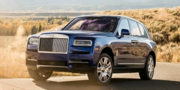 Кроссовер Rolls-Royce Cullinan получит издание Black Badge