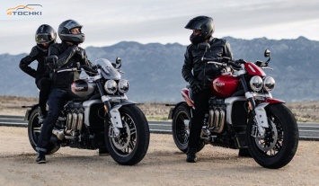 Новые мотоциклы Triumph Rocket 3 получат шины Avon со змеиной кожей