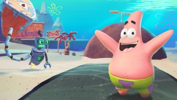 Губка Боб Трехмерные Штаны - геймплей ремейка SpongeBob SquarePants: Battle for Bikini Bottom