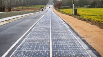 Проект дороги на солнечных батареях потерпел фиаско (ФОТО)