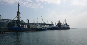 В бердянском порту начали углублять дно (ФОТО)