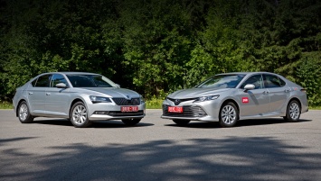 Старый Свет против Восходящего Солнца: Skoda Superb и Toyota Camry