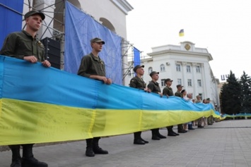 В Сети появилось видео всеукраинского херсонского рекорда, снятое с беспилотника