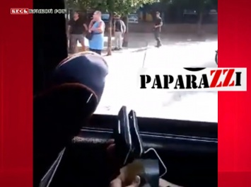 Народный репортер: Пьяный цыган хотел ограбить водителя маршрутки №3 в Кривом Роге - но был пойман за руку (видео)