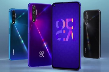 Huawei Nova 5T: смартфон с экраном Full HD+ FullView и четверной камерой