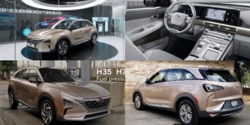 Hyundai показала NEXO на топливных элементах в Шанхае