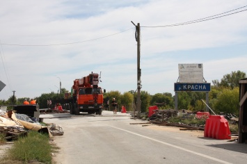 В окрестностях Сватово завершают ремонт моста: обещают, что простоит 100 лет