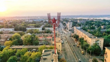 Краевед снял с высоты дом Коксохима - здание называют "запорожским Кремлем", - ФОТО