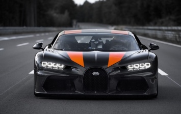 Bugatti Chiron разогнали до рекордных 490 км/ч