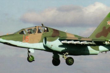 В Ставропольском крае России разбился штурмовик Су-25