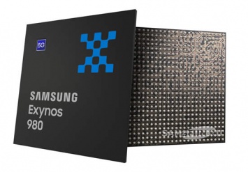 Samsung представила высокопроизводительный мобильный процессор Exynos 980 с 5G-модемом