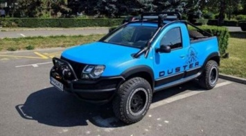 «Это топчик!»: Сеть восхитил пикап, построенный базе Renault Duster