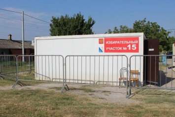 Модульные участки для голосования установлены в четырех севастопольских селах