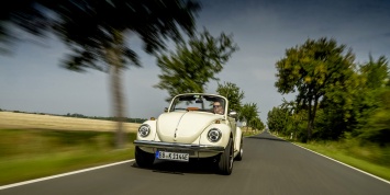 Volkswagen превратил старый Beetle в электрокар