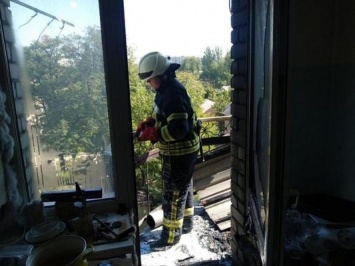 В Александровском районе произошел пожар в многоэтажке
