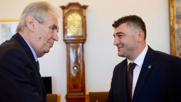 Президент Чехии обсудил с лидерами русинов "большую автономию" украинского Закарпатья
