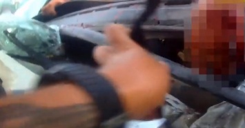 ДТП под Херсоном: как патрульные спасли пострадавшего (видео не для слабонервных)