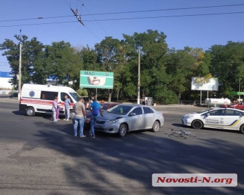 Возле парка «Победы» в Николаеве столкнулись «Тойота» и «Деу» - пострадал ребенок