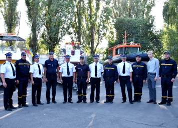 «Польская помощь для развития»: пожарные из Кракова приехали учить одесских коллег