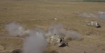 Опубликовано видео масштабных артиллерийских стрельб в ЗВО