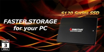 Biostar S120: 2,5-дюймовые SSD-накопители вместимостью до 1 Тбайт